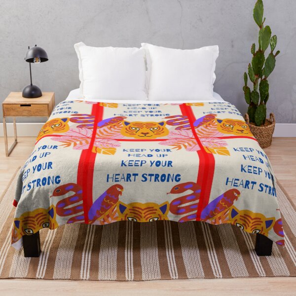 Item preview, Neon Animals Keep Your Head Up Keep Your Heart Strong designed and sold by kindtoearth.