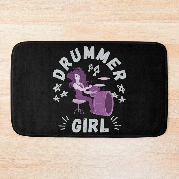 Item preview, Drummer Girl | Musician designed and sold by Petra Becker.