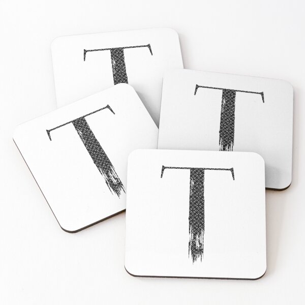 Item preview, Letter T - Black & White #1 designed and sold by Kettukas.