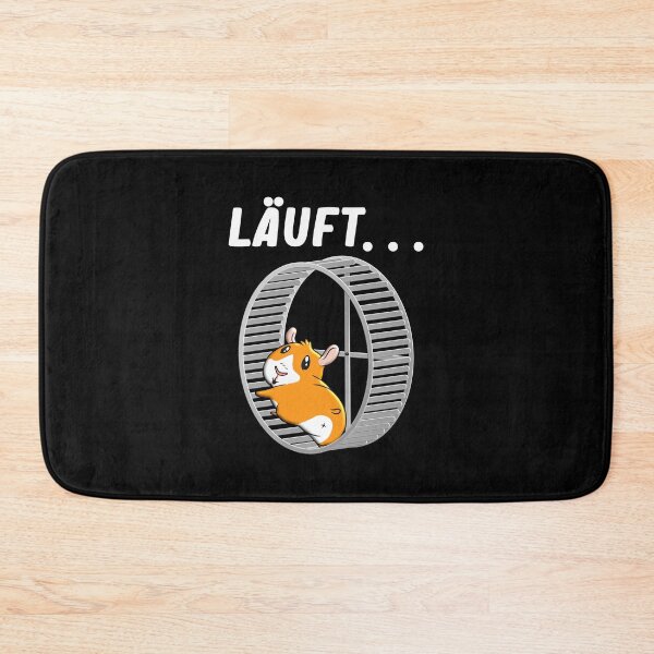 Item preview, Work... In German Hamster In A Hamster Wheel designed and sold by Paulina Vanlife.