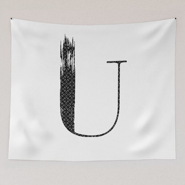 Item preview, Letter U - Black & White #1 designed and sold by Kettukas.