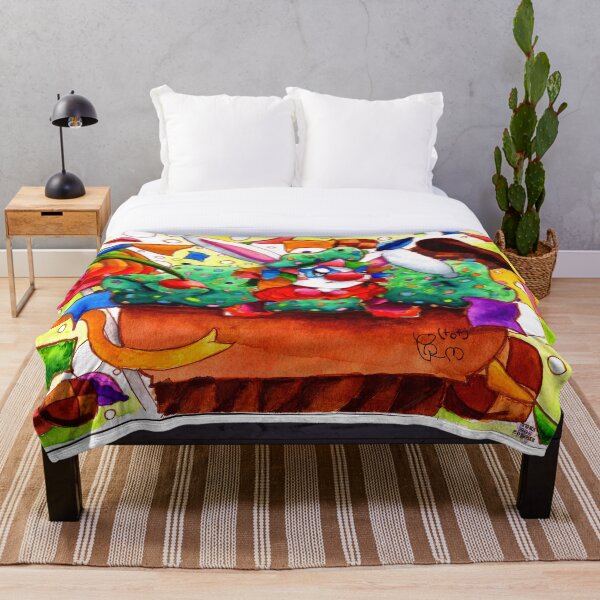 Item preview, Cuddles The Clown ( blanket ) designed and sold by yukidogzombie.