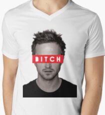Jesse Pinkman - Bitch. Men's V-Neck T-Shirt
