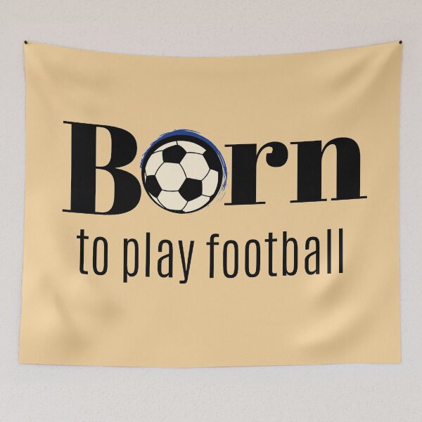 Item preview, Born to play football  designed and sold by Nesro34.