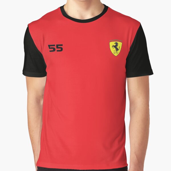 F1 Carlos Sainz 55 Camiseta gráfica