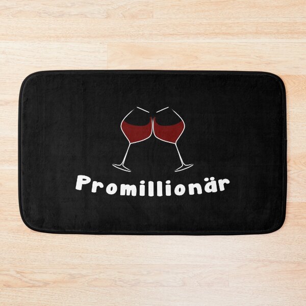 Item preview, Millionaire Of Promille In German I Love Wine designed and sold by Paulina Vanlife.