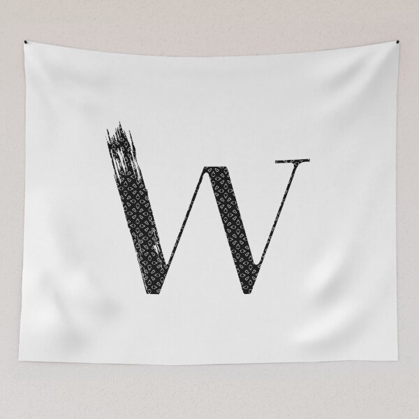 Item preview, Letter W - Black & White #1 designed and sold by Kettukas.
