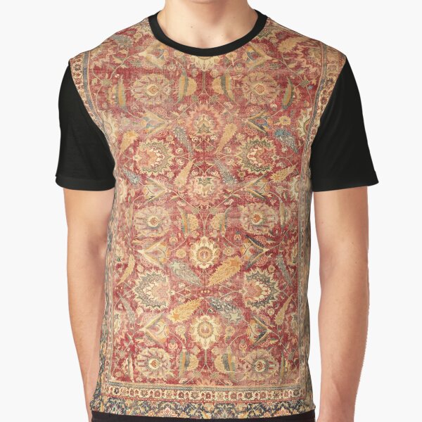 Item preview, 17th Century Indian Carpet Print designed and sold by Vicky Brago-Mitchell®.