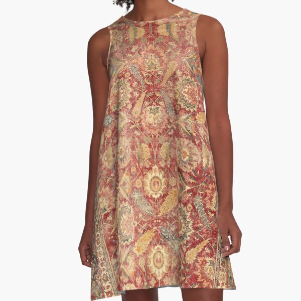 Item preview, 17th Century Indian Carpet Print designed and sold by Vicky Brago-Mitchell®.