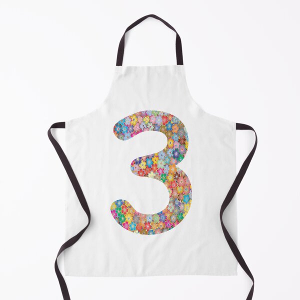 Item preview, Number 3 Colorful Flowers Funny Three Gift designed and sold by Shariss.