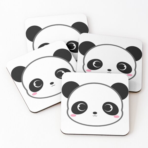Item preview, cute black and white panda designed and sold by Omaren Designs.
