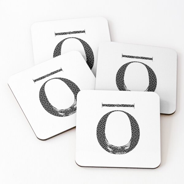 Item preview, Letter Õ - Black & White #1 designed and sold by Kettukas.