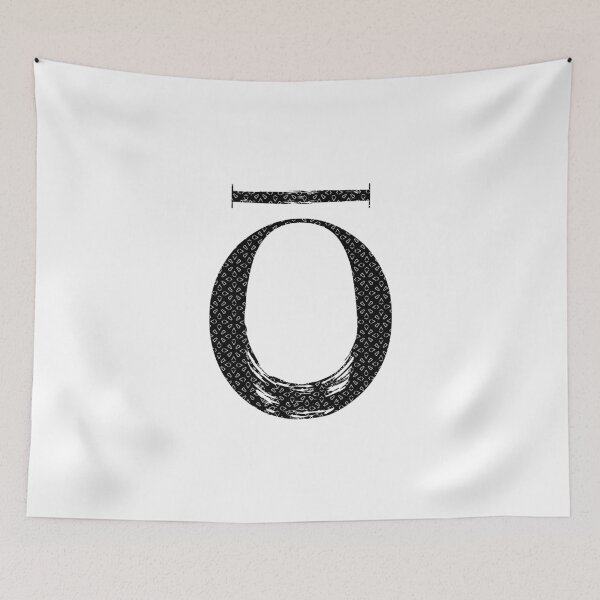 Item preview, Letter Õ - Black & White #1 designed and sold by Kettukas.