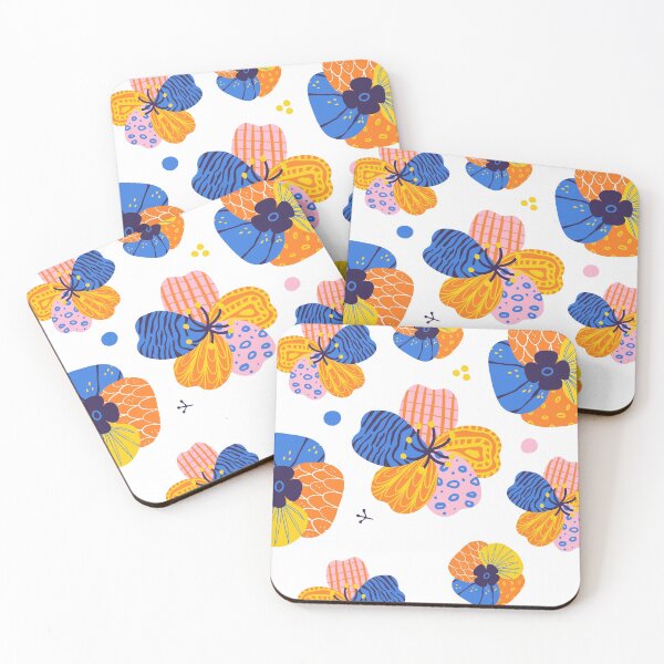 Item preview, Abstract floral pattern designed and sold by Coldhand34.