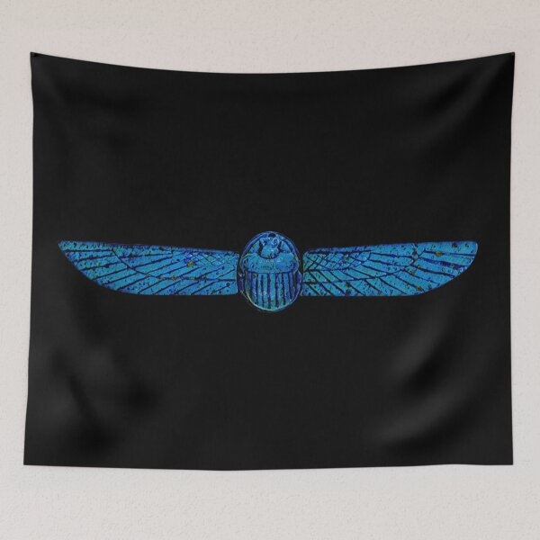 Item preview, Winged Scarab Amulet (on black) designed and sold by DotorEaon.