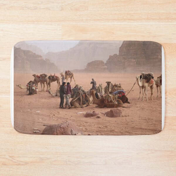 Item preview, Bedouins at Wadi Rum designed and sold by Naz-unedited.