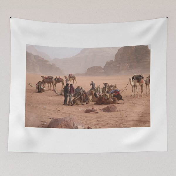 Item preview, Bedouins at Wadi Rum designed and sold by Naz-unedited.