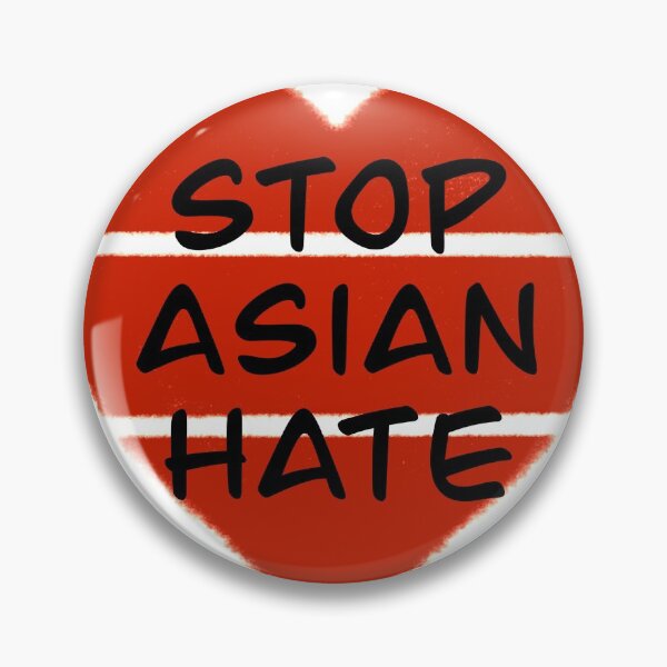 Item preview, Stop Asian Hate Heart designed and sold by lilystickers65.