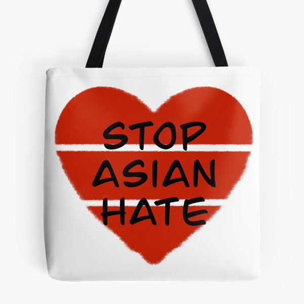 Item preview, Stop Asian Hate Heart designed and sold by lilystickers65.