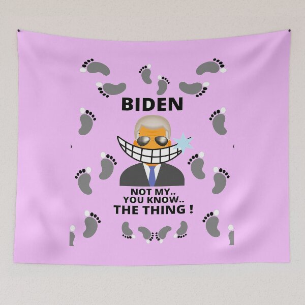 Item preview,  biden bathmat designed and sold by Flirt-Teez.