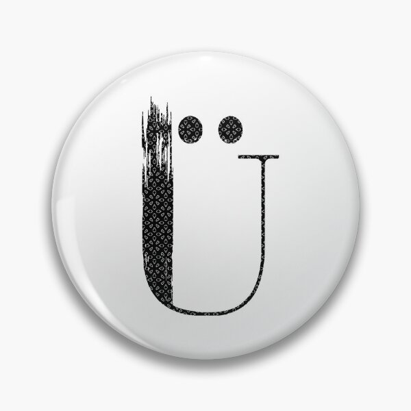 Item preview, Letter Ü - Black & White #1 designed and sold by Kettukas.