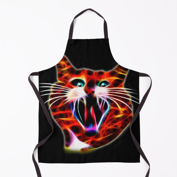 Item preview, Black cat with fractal effect designed and sold by Galina Kostyaeva.