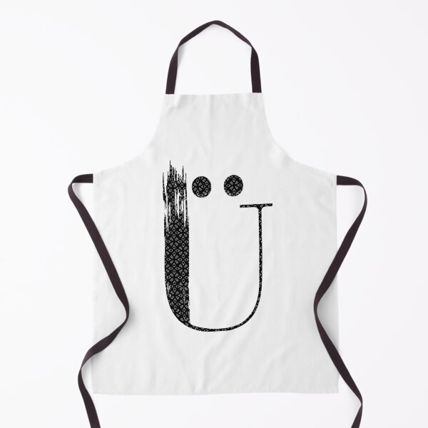 Item preview, Letter Ü - Black & White #1 designed and sold by Kettukas.