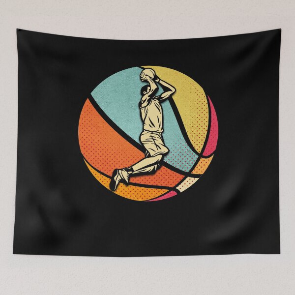 Item preview, Vintage Retro Basketball Player designed and sold by BLake77777.