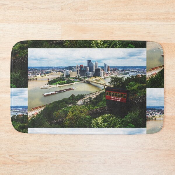 Item preview, Pittsburgh, Pennsylvania - Pittsburgh Skyline & Duquesne Incline designed and sold by leemcnut.