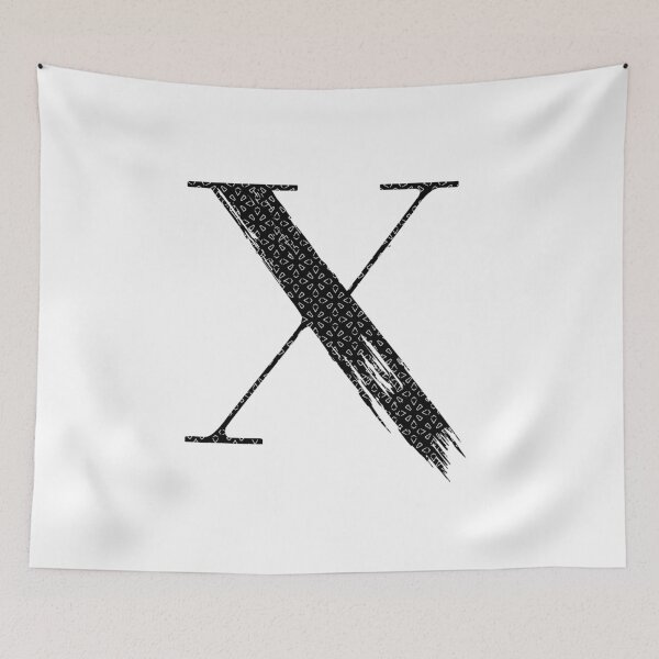 Item preview, Letter X - Black & White #1 designed and sold by Kettukas.
