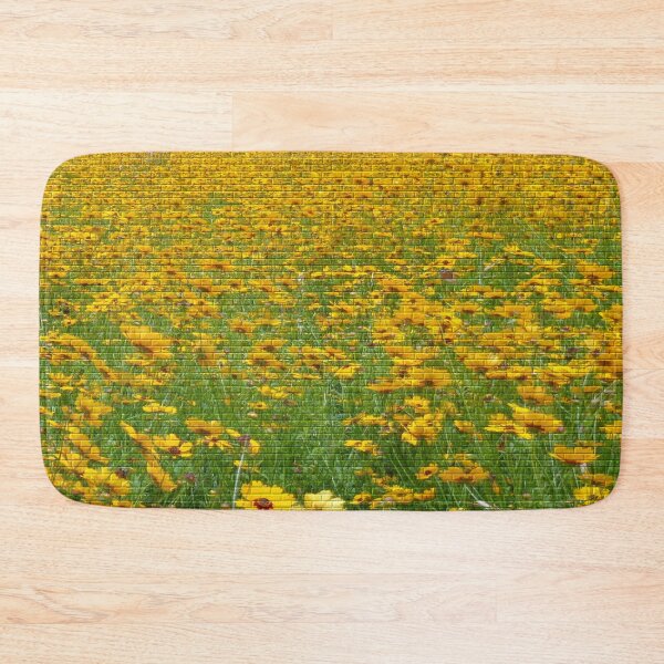 Item preview, Pseudomurals 00046 Coreopsis Flowers (Fields of Gold) designed and sold by CleanWIP.