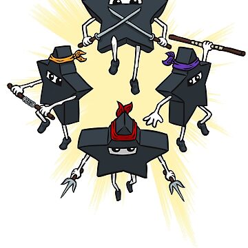 Artwork thumbnail, Ninja Stars by TheRandomFactor