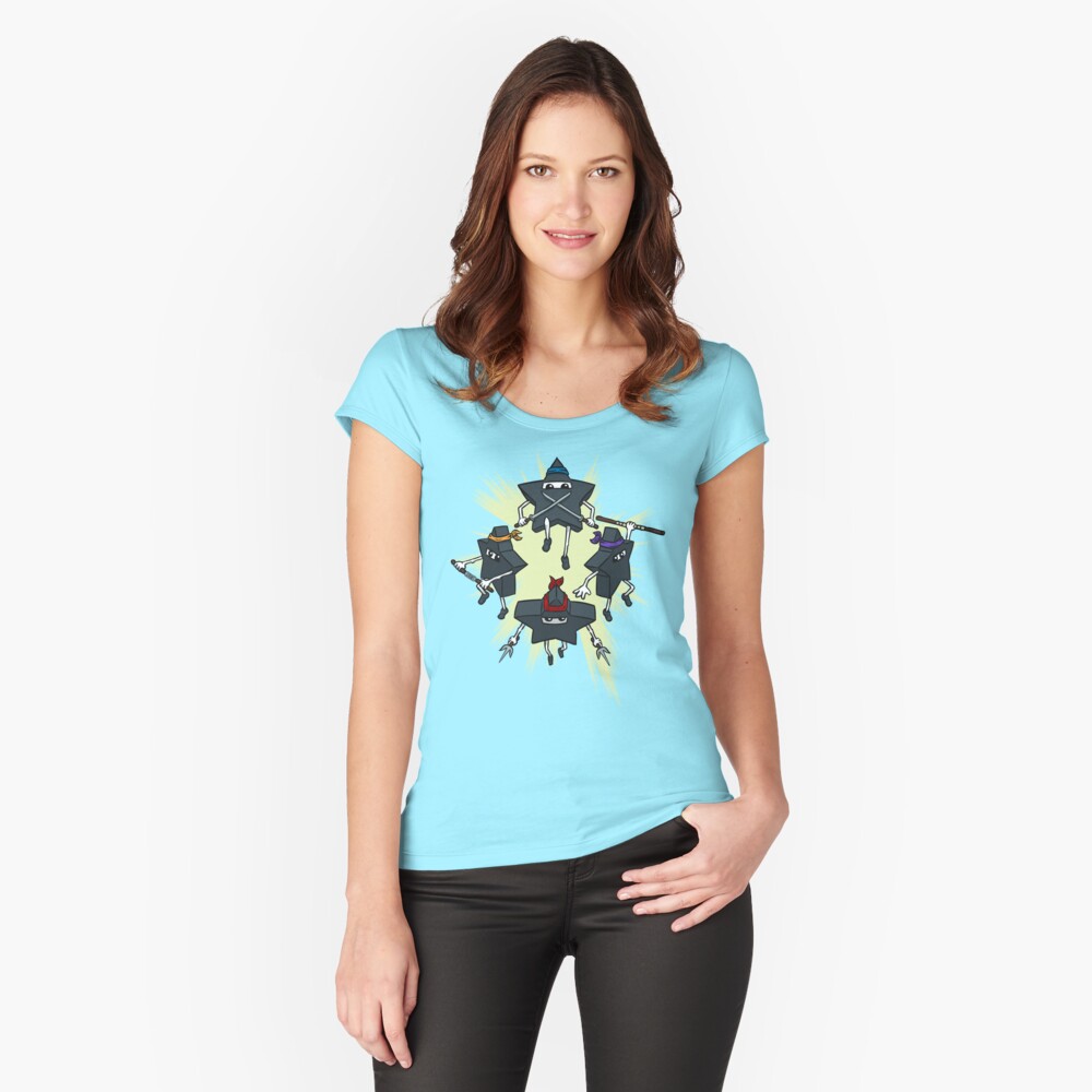 Item preview, Fitted Scoop T-Shirt designed and sold by TheRandomFactor.