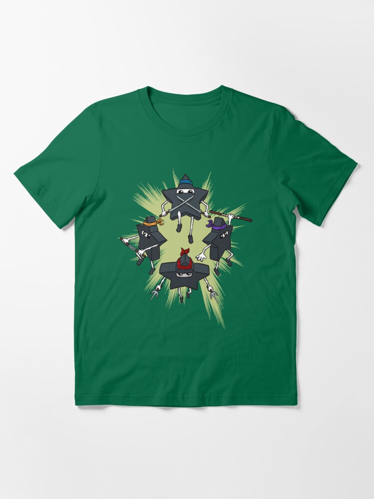 Thumbnail 3 of 7, Essential T-Shirt, Ninja Stars designed and sold by TheRandomFactor.