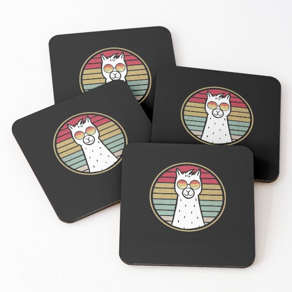 Item preview, Cool Retro Llama designed and sold by BLake77777.