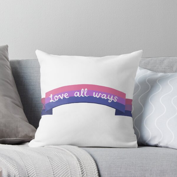 Item preview, Love All Ways Bisexual Banner designed and sold by izzychar.