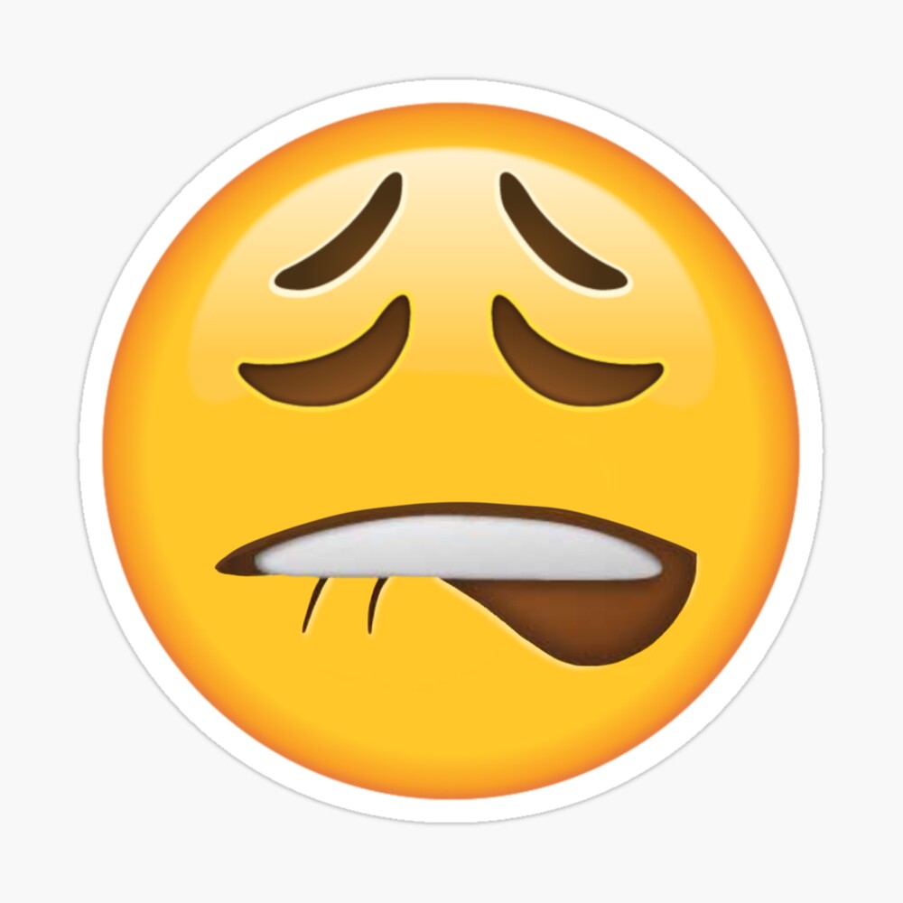 Emoji mit perversem Gesicht