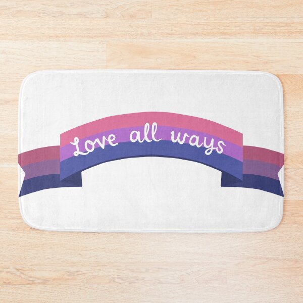 Item preview, Love All Ways Bisexual Banner designed and sold by izzychar.
