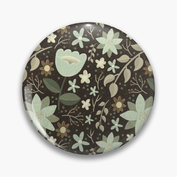 Item preview, Patrón floral del bosque pálido designed and sold by Dotblossom.