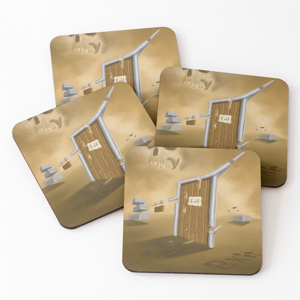 Item preview, Coasters (Set of 4) designed and sold by HilpArt.