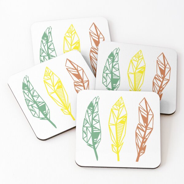 Item preview, Geometric Three Feathers designed and sold by NikRon.