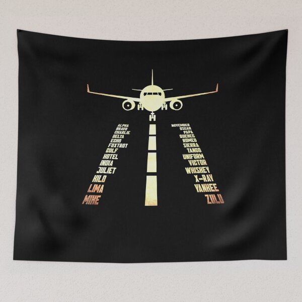 Item preview, Airplane Airstrip Phonetic Alphabet designed and sold by BLake77777.