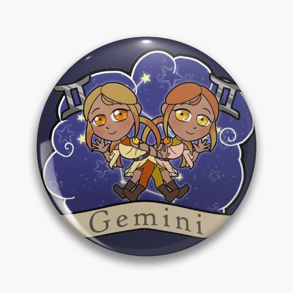 Item preview, Chibi Zodiac-Gemini designed and sold by LadyKatiePyro.