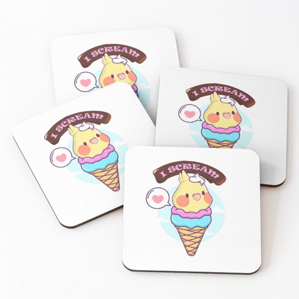 Item preview,  I Scream - Funny Cockatiel Bird designed and sold by Sun Rise.