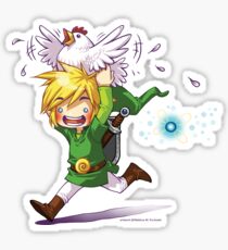 Cucco Run! - Legend of Zelda Sticker