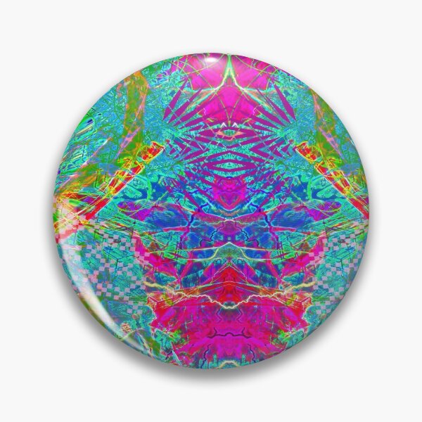 Item preview, In Sight, Out of Mind (symmetrical, trippy, vibrant) designed and sold by Discordant Dreams Art.