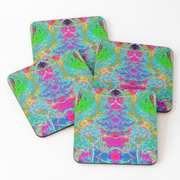 Item preview, A la vista, fuera de la mente (simétrico, trippy, vibrante) designed and sold by Discordant Dreams Art.