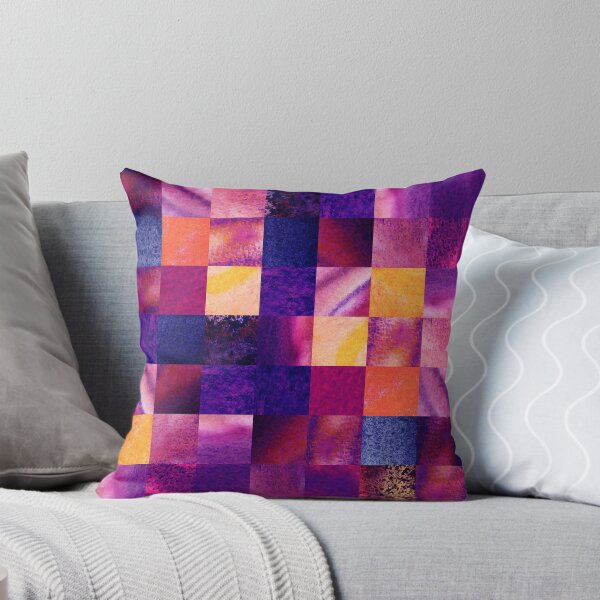 Item preview, Purple Geometric Design Squares Pattern Abstract IV designed and sold by Irina Sztukowski.
