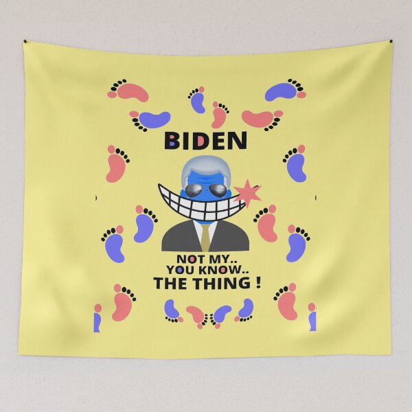 Item preview,  biden bathmat designed and sold by Flirt-Teez.