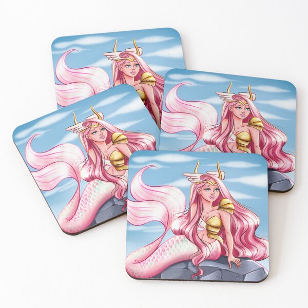 Item preview, Mermaid Sticker | Little Mermaid | Mermaid Gift designed and sold by RosieArtGallery.